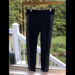 Navy and light blue girls Nike pants size M